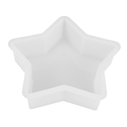 AKOOSY Flexible Silikonform Fünf Punkte Sternform für DIY Bastelprojekte Hitzebeständig Wiederverwendbar für Handgemachte Dekorationen und Kreative Schmuckanhänger AKOOSY Flexible Silikonform Fünf Punkte Sternform für DIY Bastelprojekte Hitzebeständig Wiederverwendbar für Handgemachte Dekorationen und Kreative Schmuckanhänger von AKOOSY