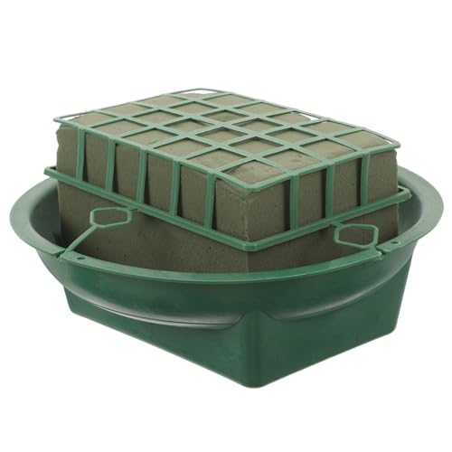 AKOOSY Floristen Steckschwamm Schale Floral Foam Cage Leicht Kompakt Praktisch für Frische Blumenarrangements Hochzeit Tischdekoration AKOOSY Floristen Steckschwamm Schale Floral Foam Cage Leicht Kompakt Praktisch für Frische Blumenarrangements Hochzeit Tischdekoration von AKOOSY