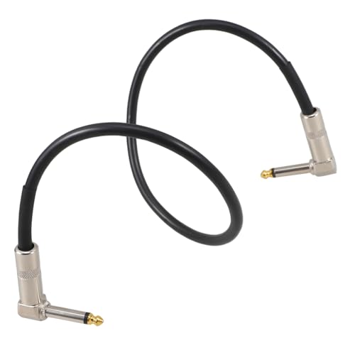 AKOOSY Gitarrenkabel mit Metallstecker Rauscharmes Audio patchkabel Gitarre und Bass Geeignet für Effektpedale Professionelle Winkelklinke Robust und Vielseitig Einsetzbar AKOOSY Gitarrenkabel mit Metallstecker Rauscharmes Audio patchkabel Gitarre und Bass Geeignet für Effektpedale Professionelle Winkelklinke Robust und Vielseitig Einsetzbar von AKOOSY