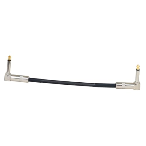 AKOOSY Gleichstromkabel Metallstecker PVC Gitarrenpedal Patchkabel Robust Langlebig für Musiker Geeignet von AKOOSY