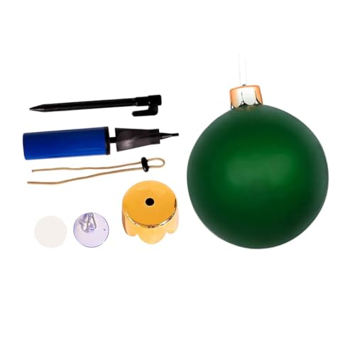 AKOOSY Große Aufblasbare Weihnachtskugel Teiliges mit Zubehörteilen Langlebige Christbaumkugeln für Weihnachtsdeko Außen und Innen Einfach Aufzublasen Festliche Weihnachtsornamente AKOOSY Große Aufblasbare Weihnachtskugel Teiliges mit Zubehörteilen Langlebige Christbaumkugeln für Weihnachtsdeko Außen und Innen Einfach Aufzublasen Festliche Weihnachtsornamente von AKOOSY