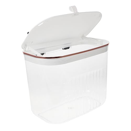 AKOOSY Hängender Mülleimer mit Schiebedekel Küchenabfalleimer für Badezimmer und Toilette Geruchsdicht Platzsparend aus Robustem Material für Wandmontage von AKOOSY