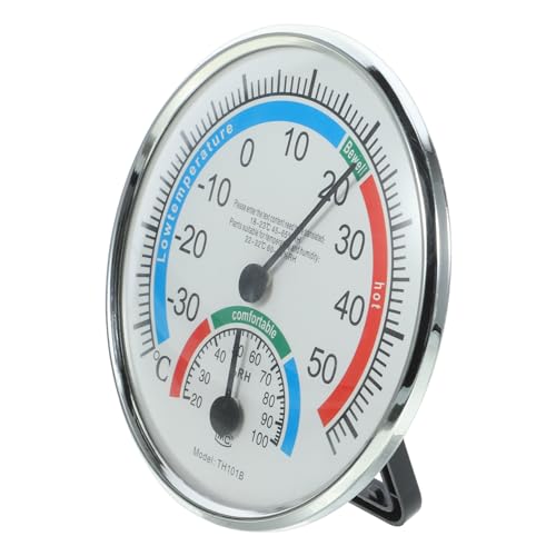 AKOOSY Hängendes Hygrometer Thermometer Präzises Temperatur und Feuchtemessgerät für und Außenanwendung für Wohnzimmer Garten Küche und Büro Hochwertigem Material Gefertigt von AKOOSY