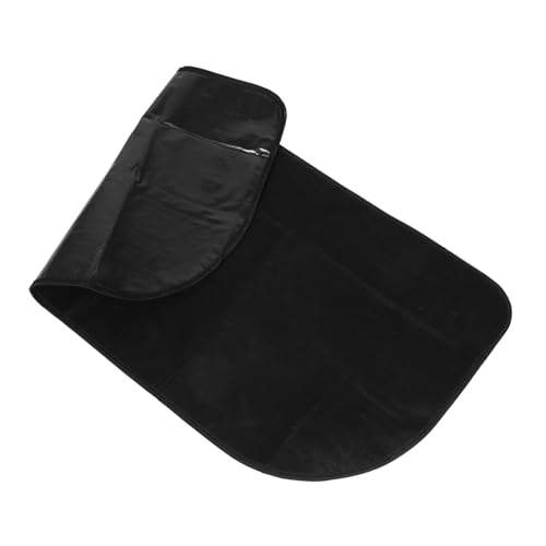 AKOOSY Halbrunde Feuerfeste Kaminmatte Hitzebeständige Bodenmatte für Innen und Außenbereiche Schützender Feuerfester Teppich für Kamin Grill und Camping Umweltfreundlich und Vielseitig von AKOOSY