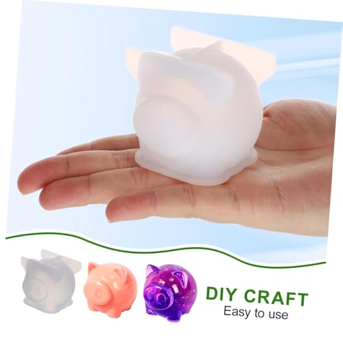 AKOOSY Handgefertigte Silikonform Schweinchen DIY Bastelform Langlebig Sicher für Heimdekoration Tierfigur Gießform für Kreative Handwerksprojekte AKOOSY Handgefertigte Silikonform Schweinchen DIY Bastelform Langlebig Sicher für Heimdekoration Tierfigur Gießform für Kreative Handwerksprojekte von AKOOSY