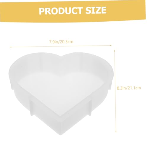 AKOOSY Herzförmige Verschleißfeste Silikonform für DIY harz Feine Details Wiederverwendbar Einfache Reinigung Dekorative Gießform für Heimdekoration und Bastelprojekte AKOOSY Herzförmige Verschleißfeste Silikonform für DIY harz Feine Details Wiederverwendbar Einfache Reinigung Dekorative Gießform für Heimdekoration und Bastelprojekte von AKOOSY