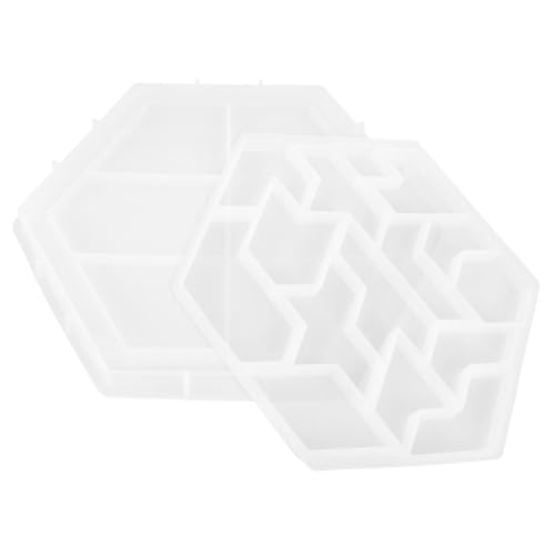 AKOOSY Hexagon Tangram Silikonform DIY Epoxidharz Gießform Basteln Puzzleform für Heimdekor und Schmuckherstellung Bpa frei Leicht zu Reinigen Langlebig AKOOSY Hexagon Tangram Silikonform DIY Epoxidharz Gießform Basteln Puzzleform für Heimdekor und Schmuckherstellung Bpa frei Leicht zu Reinigen Langlebig von AKOOSY