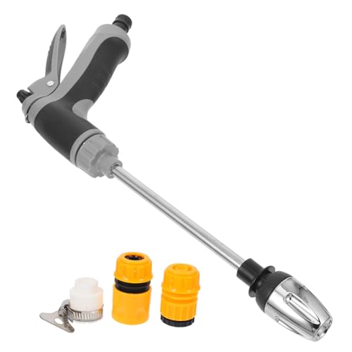 AKOOSY Hochdruck Autowascher Sprühaufsatz mit Langem Griff Robustes Metall Verschleißfeste Düse Vielseitiges Reinigungstool für Auto Garten und Haushalt Teiliges AKOOSY Hochdruck Autowascher Sprühaufsatz mit Langem Griff Robustes Metall Verschleißfeste Düse Vielseitiges Reinigungstool für Auto Garten und Haushalt Teiliges von AKOOSY