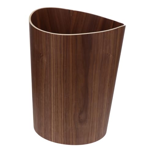 AKOOSY Holz Mülleimer mit Elegantem Design Vielseitiger Haushalts Abfallbehälter Kompakt und Einfach zu Reinigen Geeignet für Bad Küche Büro und Schlafzimmer Langlebiger Holz AKOOSY Holz Mülleimer mit Elegantem Design Vielseitiger Haushalts Abfallbehälter Kompakt und Einfach zu Reinigen Geeignet für Bad Küche Büro und Schlafzimmer Langlebiger Holz von AKOOSY