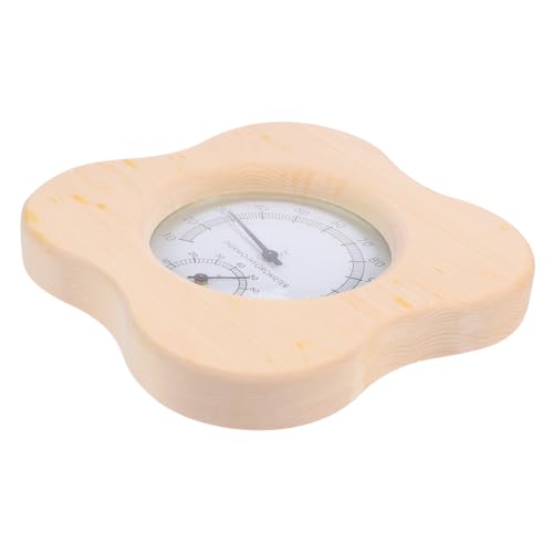 AKOOSY Hygrometer Thermometer aus für Sauna Präziser Temperatur und Feuchtigkeitsmesser Hitzebeständig Langlebig Einfach zu Bedienen für Saunaräume und Wellnessbereiche von AKOOSY