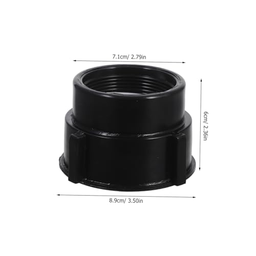 AKOOSY IBC Adapter Grobgewinde zu Feingewinde Kunststoff Anschlussstück mit Dichtungsring für IBC Wasserbehälter Zubehör Gartenbewässerung Ölleitung AKOOSY IBC Adapter Grobgewinde zu Feingewinde Kunststoff Anschlussstück mit Dichtungsring für IBC Wasserbehälter Zubehör Gartenbewässerung Ölleitung von AKOOSY