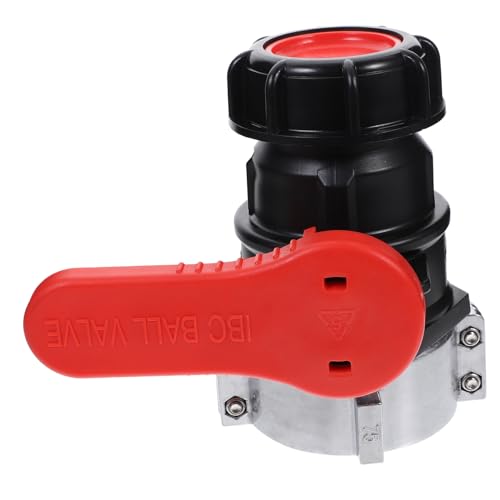 AKOOSY IBC Auslaufventil für Wassertank Robuster Hdpe IBC Tank Adapter mit Silikondichtung Auslaufsicherer Wasserhahn für Schlauchanschluss Installieren Korrosionsbeständig Kompatibel AKOOSY IBC Auslaufventil für Wassertank Robuster Hdpe IBC Tank Adapter mit Silikondichtung Auslaufsicherer Wasserhahn für Schlauchanschluss Installieren Korrosionsbeständig Kompatibel von AKOOSY