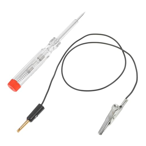 AKOOSY Kfz Spannungsprüfer Dc Kompakter Fahrzeug Stromkreistester Handlicher Batterietester mit Hoher Empfindlichkeit Robustes Design Präzise Messung für Auto und Wohnwagen AKOOSY Kfz Spannungsprüfer Dc Kompakter Fahrzeug Stromkreistester Handlicher Batterietester mit Hoher Empfindlichkeit Robustes Design Präzise Messung für Auto und Wohnwagen von AKOOSY