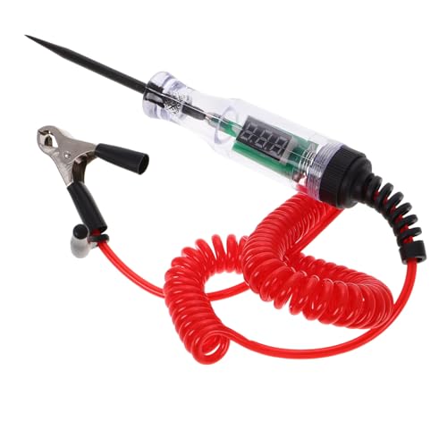AKOOSY Kfz Spannungsprüfer Elektrischer Auto Tester Stift mit Sonde und Krokodilklemme Universelles Prüflampe Werkzeug für Einfache Stromkreisdiagnosen und Reparaturen von AKOOSY