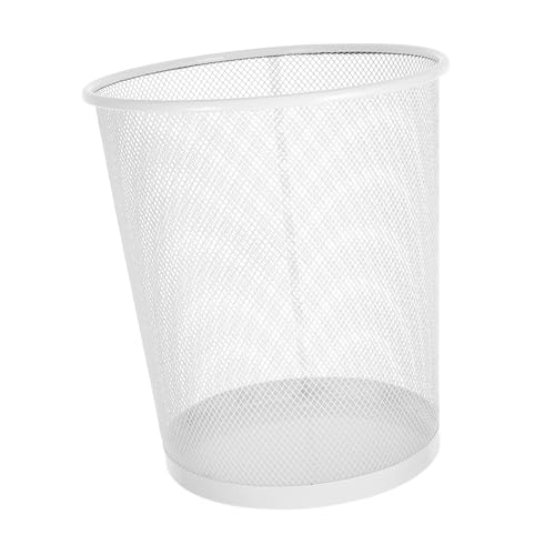 AKOOSY Kleiner Runder Mülleimer Metall Drahtgeflecht Langlebig Multifunktional für Büro Küche Wohnzimmer Kompakter Abfallbehälter mit Großer Kapazität für Einfache Müllentsorgung AKOOSY Kleiner Runder Mülleimer Metall Drahtgeflecht Langlebig Multifunktional für Büro Küche Wohnzimmer Kompakter Abfallbehälter mit Großer Kapazität für Einfache Müllentsorgung von AKOOSY