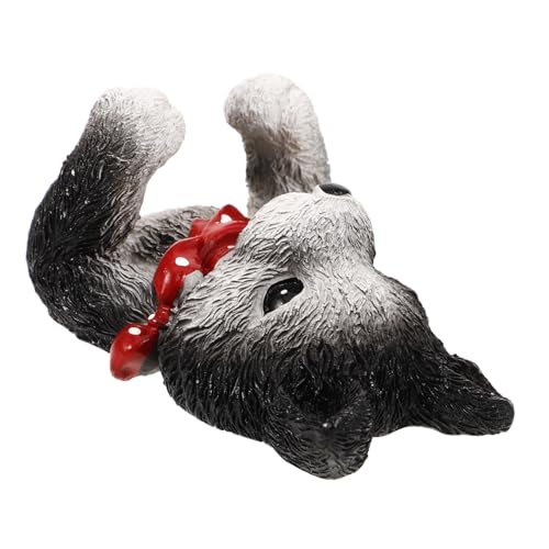 AKOOSY Kreativer Hund form Wandhaken aus Resin Selbstklebend Kompakt und Leicht Praktischer Kabelhalter für Stromkabel und Ladekabel Rutschfestes Design zur Kabelorganisation Zuhause und von AKOOSY