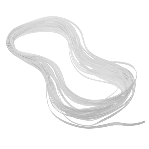 AKOOSY Kunststoff Rattan Reparaturmaterial Flach Weich Balkon Stuhl Flechtband Weiß DIY Korbmöbel Ersatz Gartenmöbel Reparaturset für Rattanmöbel Zubehör AKOOSY Kunststoff Rattan Reparaturmaterial Flach Weich Balkon Stuhl Flechtband Weiß DIY Korbmöbel Ersatz Gartenmöbel Reparaturset für Rattanmöbel Zubehör von AKOOSY