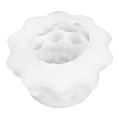 AKOOSY Lotus Kerzenform Silikon Blütenform Detailreich Flexibel Für Diy Kerzen Seifen Harz Gießen Kreative Bastelgestaltung AKOOSY Lotus Kerzenform Silikon Blütenform Detailreich Flexibel Für Diy Kerzen Seifen Harz Gießen Kreative Bastelgestaltung von AKOOSY