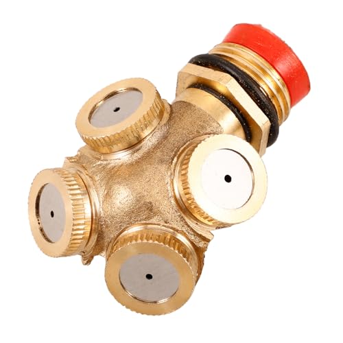 AKOOSY Low Pressure Garten Sprühdüse Kupfer Nebeldüse Langlebig Dicht Outdoor Bewässerungssystem Gewächshaus Garten Brause Ersatzteil AKOOSY Low Pressure Garten Sprühdüse Kupfer Nebeldüse Langlebig Dicht Outdoor Bewässerungssystem Gewächshaus Garten Brause Ersatzteil von AKOOSY
