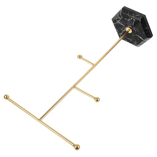 AKOOSY Mehrschichtiger Schmuckständer Gold Stabiler Schmuckhalter für Halsketten und Ohrringe Eleganter Organizer für Schmuckaufbewahrung Am Schminktisch Platzsparend und Abnehmbar AKOOSY Mehrschichtiger Schmuckständer Gold Stabiler Schmuckhalter für Halsketten und Ohrringe Eleganter Organizer für Schmuckaufbewahrung Am Schminktisch Platzsparend und Abnehmbar von AKOOSY