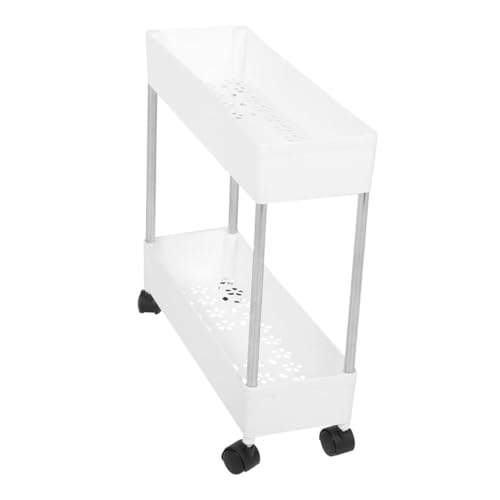 AKOOSY Mehrstöckiger Rollwagen mit Rädern Multifunktionaler Organizer Trolley Platzsparendes Küchenregal für Wohnzimmer und Büro Nutzbarer Aufbewahrungswagen mit Großem Stauraum Schmaler AKOOSY Mehrstöckiger Rollwagen mit Rädern Multifunktionaler Organizer Trolley Platzsparendes Küchenregal für Wohnzimmer und Büro Nutzbarer Aufbewahrungswagen mit Großem Stauraum Schmaler von AKOOSY
