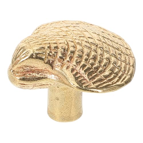 AKOOSY Messing Muschelknauf für Küchenschränke Vielseitiger Möbelgriff Ergonomisch Kleine Einfache Montage Dekorativer Schrankknopf für Kommode Schublade und Garderobe AKOOSY Messing Muschelknauf für Küchenschränke Vielseitiger Möbelgriff Ergonomisch Kleine Einfache Montage Dekorativer Schrankknopf für Kommode Schublade und Garderobe von AKOOSY
