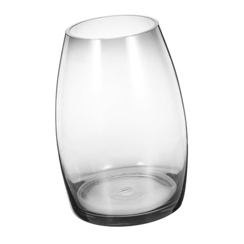 AKOOSY Micro Glass Pflanzvase Transparent Terrariengefäß für Moos Hydrokultur Dekorativer Tisch deko Wohnzimmer Büro von AKOOSY
