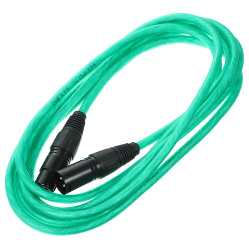 AKOOSY Mikrofon audioverbindungskabel Female mit Robustem Kupferkern Flexibles Lautsprecher signaladapterkabel für Präzise Digitale Tonübertragung Zufällige Farbe Zufällige Farbe von AKOOSY