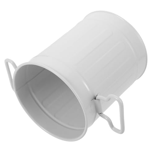 AKOOSY Mini Mülleimer aus Kompakter Tischabfalleimer für Büro Schlafzimmer und Zuhause Multifunktional als Stifthalter oder Blumentopf Beige AKOOSY Mini Mülleimer aus Kompakter Tischabfalleimer für Büro Schlafzimmer und Zuhause Multifunktional als Stifthalter oder Blumentopf Beige von AKOOSY