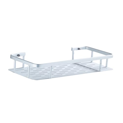 AKOOSY Multifunktionales Aluminium Regal mit Saughalterung Platzsparender Badezimmer und Küchenorganizer Rostfreies Einfach zu Reinigendes Wandregal ohne Bohren für Kleine Gegenstände AKOOSY Multifunktionales Aluminium Regal mit Saughalterung Platzsparender Badezimmer und Küchenorganizer Rostfreies Einfach zu Reinigendes Wandregal ohne Bohren für Kleine Gegenstände von AKOOSY