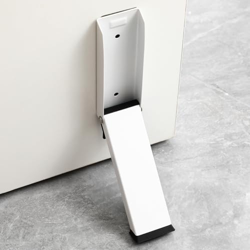 AKOOSY Nagelfreier Türstopper mit Klappfuß Robuster Selbstklebender Türhalter für Innen und Außen Schont Türen und Wände Einfache Montage ohne Bohren für Wohn Geschäftsräume von AKOOSY