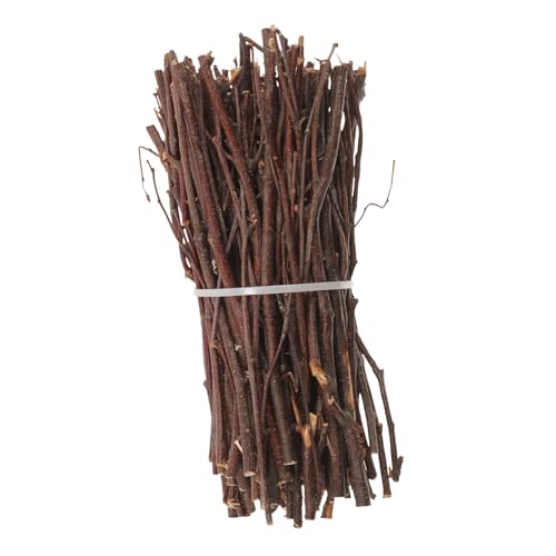 AKOOSY Naturholzstäbe Bastelzweige für DIY Handwerk Weihnachtsdeko Kreative Holzstäbe für Schulprojekte und Festliche Dekorationen von AKOOSY