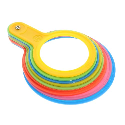 AKOOSY Obst Zitrus Durchmesser Messwerkzeug für Äpfel Birnen Granatäpfel Präzise Fruchtgrößenmessung Praktisches Tragbares Messlineal für Obstsortierung von AKOOSY