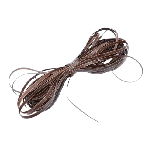 AKOOSY PE Rattan Reparaturmaterial Wasserdichtes Flaches PE Rattanband mit Kaffee-farbverlauf und Geprägter Oberfläche für DIY Gartenmöbel Reparatur und Handgefertigte Körbe AKOOSY PE Rattan Reparaturmaterial Wasserdichtes Flaches PE Rattanband mit Kaffee-farbverlauf und Geprägter Oberfläche für DIY Gartenmöbel Reparatur und Handgefertigte Körbe von AKOOSY