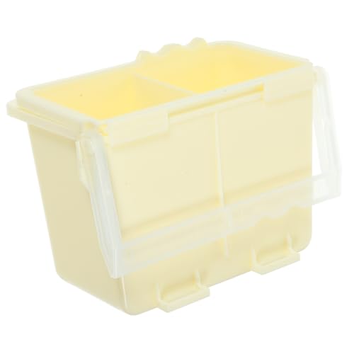 AKOOSY Pinselwascheimer Aus Plastik Abnehmbar Und Tragbar Für Künstlerbedarf Zum Zeichnen Und Malen Mit Pinselablage Und Pinselhalterfunktion Platzsparend Und Praktisch von AKOOSY