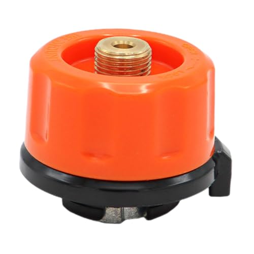 AKOOSY Portabler Gaskartuschen Adapter aus Eisen Vielseitiger Camping Gas für Lange und Flache Kartuschen Leichter Outdoor Gasflaschen Anschluss für Kocher Grill Picknick und Wandern von AKOOSY