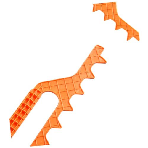 AKOOSY Praktischer Rahmen Abstandsmesser Messharke aus Kunststoff Zahnabstand Langlebiges Imkereigerät für Präzise Abstandsmessung bei Bienenstöcken von AKOOSY