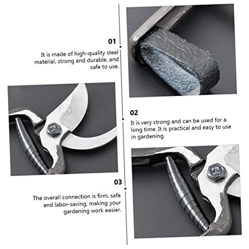 AKOOSY Professionelle Gartenschere aus Robustem Scharfe und Langlebige Hand Bypass Pruning Schere zum Baumschnitt und Obstbaumzweigen für Einfach zu Bedienen von AKOOSY