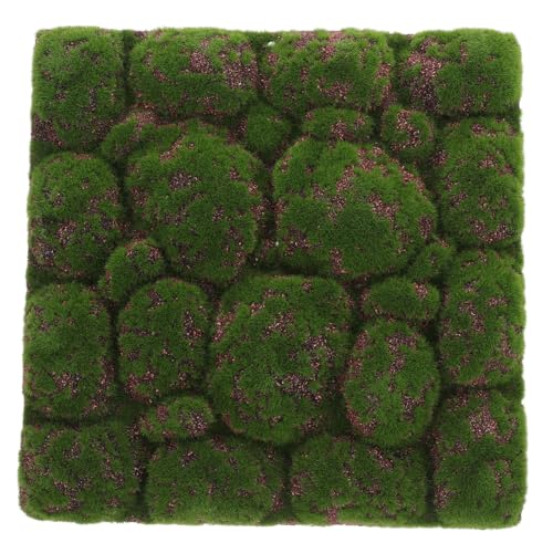 AKOOSY Realistisches Mooswandpaneel mit Künstlichen Moossteinen Selbstklebend Pflegefrei für DIY Pflanzenwand Wanddeko Wohnzimmer Schlafzimmer Natürliche Wandgestaltung von AKOOSY