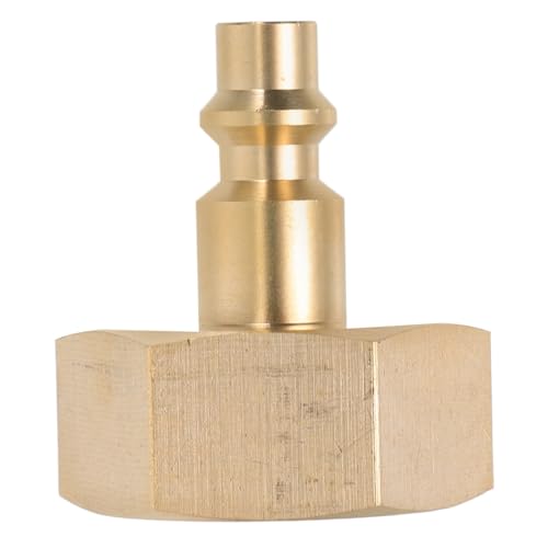 AKOOSY Robuster Luftkompressor Schnellanschluss Adapter Gartenschlauch Gewinde für Wohnmobil Winterisolation Gartensprinkler Bewässerungssysteme Frostschutz von AKOOSY