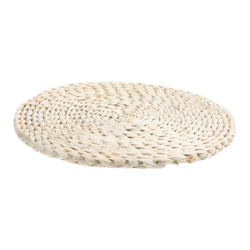 AKOOSY Rundes Tatami Sitzkissen aus Natürlichem Stroh Ergonomisch Gewebtes Meditationskissen für Yoga Zen und Gebet Atmungsaktiv Komfortabel Vielseitig für Zuhause und Tatami Matten AKOOSY Rundes Tatami Sitzkissen aus Natürlichem Stroh Ergonomisch Gewebtes Meditationskissen für Yoga Zen und Gebet Atmungsaktiv Komfortabel Vielseitig für Zuhause und Tatami Matten von AKOOSY