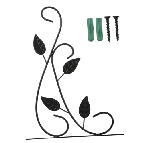 AKOOSY Schwarzer Dekorativer Eisen wandhaken für Blumenampeln und Laternen Platzsparend Einfach zu Montieren Geeignet für Innen Außenbereiche Wie Garten Balkon Wohnzimmer für AKOOSY Schwarzer Dekorativer Eisen wandhaken für Blumenampeln und Laternen Platzsparend Einfach zu Montieren Geeignet für Innen Außenbereiche Wie Garten Balkon Wohnzimmer für von AKOOSY