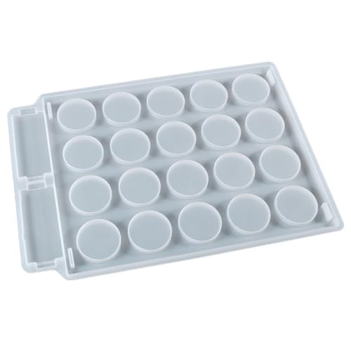 AKOOSY Silikonform für Vinylrollen Organizer Fächer Wiederverwendbar Flexibel Ungiftig DIY Bastelbedarf Aufbewahrungsregal Halter für Vinylrollen Geschenkideen Resin Kunsthandwerk von AKOOSY