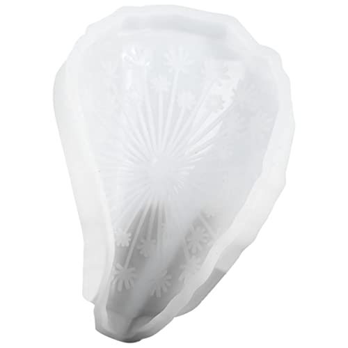 AKOOSY Silikonform untersetzer bastelzeug easy putz craft whitn genschenkideen Schlüssel manuelle Form Silikon sterben umgekehrte Form einfache DIY-Form Kristall-Epoxy-Form Kieselgel Weiß von AKOOSY