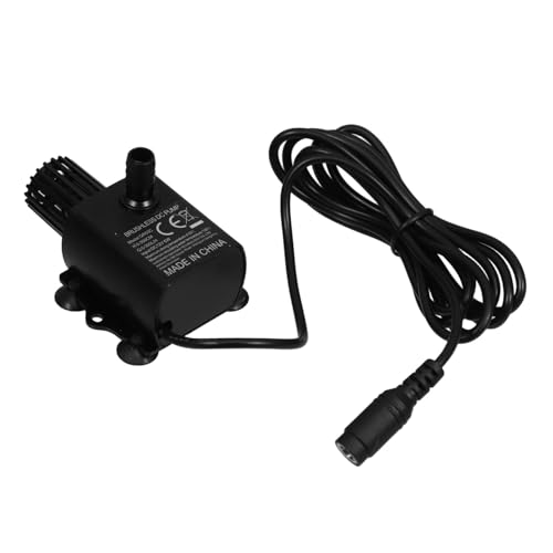 AKOOSY Submersible Mini Wasserpumpe Leise Stabile Förderhöhe für Aquarien Zimmerbrunnen Hydroponik und Fischteiche Einfach zu Reinigen und Energiesparend von AKOOSY