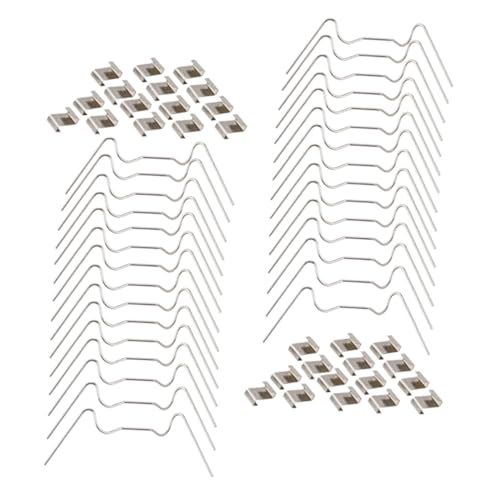 AKOOSY Teiliges Edelstahl Gewächshaus Fixierclip mit Z drahtklammern Rostfreie Glasklammern für Gewächshaus scheiben Sturmfeste Gartenbefestigung Robustes für Glas und Rahmen AKOOSY Teiliges Edelstahl Gewächshaus Fixierclip mit Z drahtklammern Rostfreie Glasklammern für Gewächshaus scheiben Sturmfeste Gartenbefestigung Robustes für Glas und Rahmen von AKOOSY