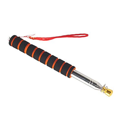 AKOOSY Teleskop Fahnenmast mit Schwammgriff und Handschlaufe Stabiler Outdoor Guide Flagpole für Schule Reisen Paraden und Veranstaltungen in Schwarz Orange Silber AKOOSY Teleskop Fahnenmast mit Schwammgriff und Handschlaufe Stabiler Outdoor Guide Flagpole für Schule Reisen Paraden und Veranstaltungen in Schwarz Orange Silber von AKOOSY