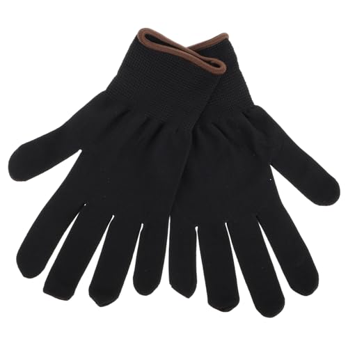 AKOOSY Transparente Auto folienhandschuhe Flexible Präzise Konturierte Schutz handschuhe für Fahrzeug karosserie Fensterfolien Staubfrei Vielseitig Einsetzbar Schwarz von AKOOSY