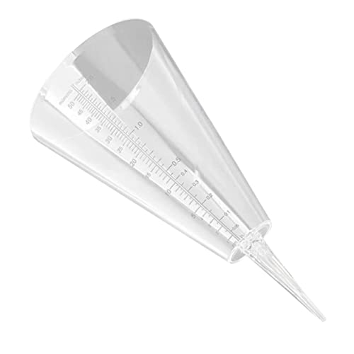 AKOOSY Transparenter Regenmesser mit Anzeige Konischer Messbecher zur Regenwassermessung Wetterfester Regenmessbecher für Garten und Grünflächen Präzise Niederschlagsmessung für AKOOSY Transparenter Regenmesser mit Anzeige Konischer Messbecher zur Regenwassermessung Wetterfester Regenmessbecher für Garten und Grünflächen Präzise Niederschlagsmessung für von AKOOSY