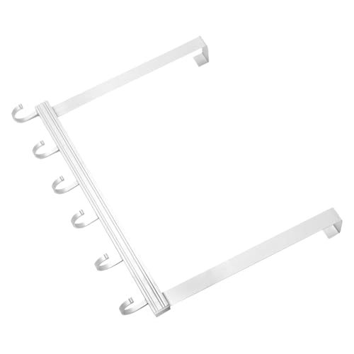 AKOOSY Türgarderobe Bohren Multifunktionaler Kleiderhaken für Wohnzimmer Bad und Küche Einfache Montage Stabiles Design zur Aufbewahrung von Kleidung Hüten und Schlüsseln AKOOSY Türgarderobe Bohren Multifunktionaler Kleiderhaken für Wohnzimmer Bad und Küche Einfache Montage Stabiles Design zur Aufbewahrung von Kleidung Hüten und Schlüsseln von AKOOSY